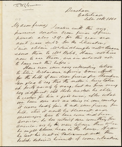 Letter from John Mawson, Gateshead, [England], to William Lloyd Garrison, Sept[ember] 10th 1860