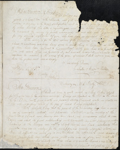 Letter from Lester Anson Miller, Woodstock, [Vt.], to William Lloyd Garrison and Isaac Knapp, 15-16 Feb[ruary] 1832
