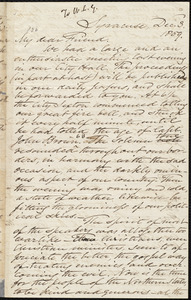 Letter from Samuel Joseph May, Syracuse, [N.Y.], to William Lloyd Garrison, Dec[ember] 3. 1859