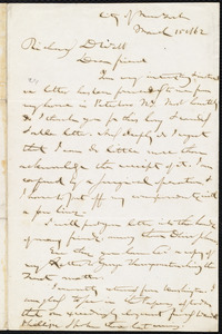 Letter from Gerrit Smith, [New York, N.Y.], to Richard Davis Webb, March 15 1862