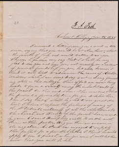 Letter from Frederick Augustus Fiske, Amherst, to Amos Augustus Phelps, June 25 1835