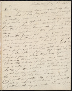 Letter from Charles Fitch, Holliston, to Amos Augustus Phelps, July 26. 1832