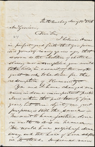 Letter from Edward Palmer, Perth Amboy, [N.J.], to William Lloyd Garrison, May 14th 1865