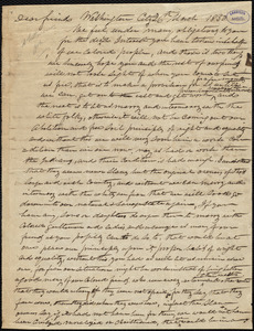 Letter from William Joler, Washington, [D.C.], to William Lloyd Garrison, 26th March 1850