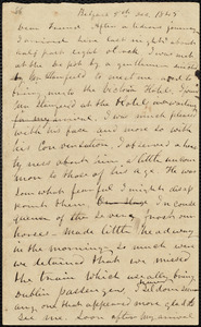 Letter from Frederick Douglass, Belfast, [Ireland], to Richard Davis Webb, 5th, Dec., 1845