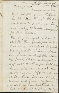 Letter from Frederick Douglass, Liverpool [England], to Richard Davis Webb, 14th, Dec. [1845]