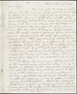 Letter from Edwin Pitt Atlee, Phila[delphi]a, [Pa.], to William Lloyd Garrison, [August] 21st 1835