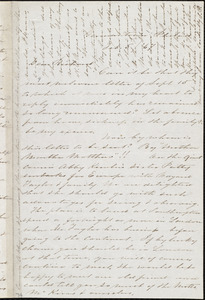 Letter from Sarah Pugh, Germantown, Philad[elph]ia, to Richard Davis Webb, Feb. 5 / [18]67