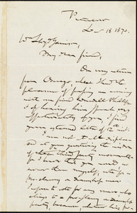Letter from Gerrit Smith, Peterboro, [N.Y.], to William Lloyd Garrison, Dec[ember] 18 1870