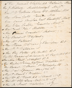 Letter from Arthur Tappan, N York, to Amos Augustus Phelps, Aug't 12 1833