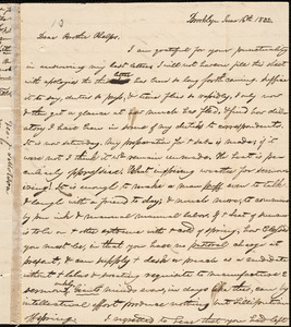 Letter from George Jeffrey Tillotson, Brooklyn, [Conn.], to Amos Augustus Phelps, 1832 June 16th