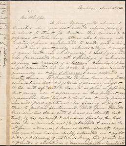 Letter from George Jeffrey Tillotson, Brooklyn, [Conn.], to Amos Augustus Phelps, 1834 March 11th