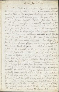 Letter from Sarah Poole, Growtown, [Ireland], to Maria Weston Chapman, Feb. 25th, 1843