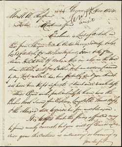 Letter from Catherine Paton, Glasgow, [Scotland], to Maria Weston Chapman, 30th Nov. 1844