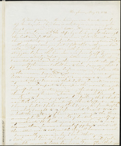 Letter from Evelina A. S. Smith, Hingham, [Mass.], to Caroline Weston, May 23, 1841