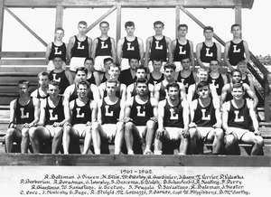 1961-62 Lawrence High School track team