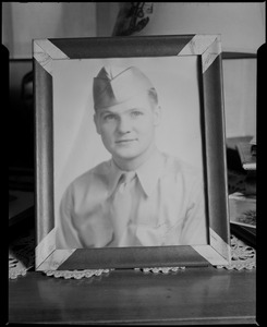 Portrait of an unidentified man in uniform