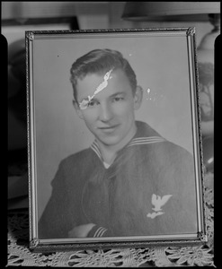 Portrait of an unidentified man in uniform