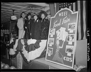 WEEI Food Fair, with Mother Parker, Roberta Green, Peggy Kiley, and Hal Newell