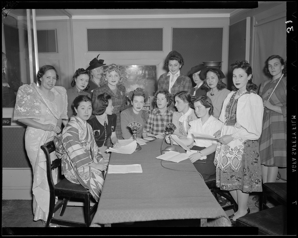 WRUL, girls in native costume