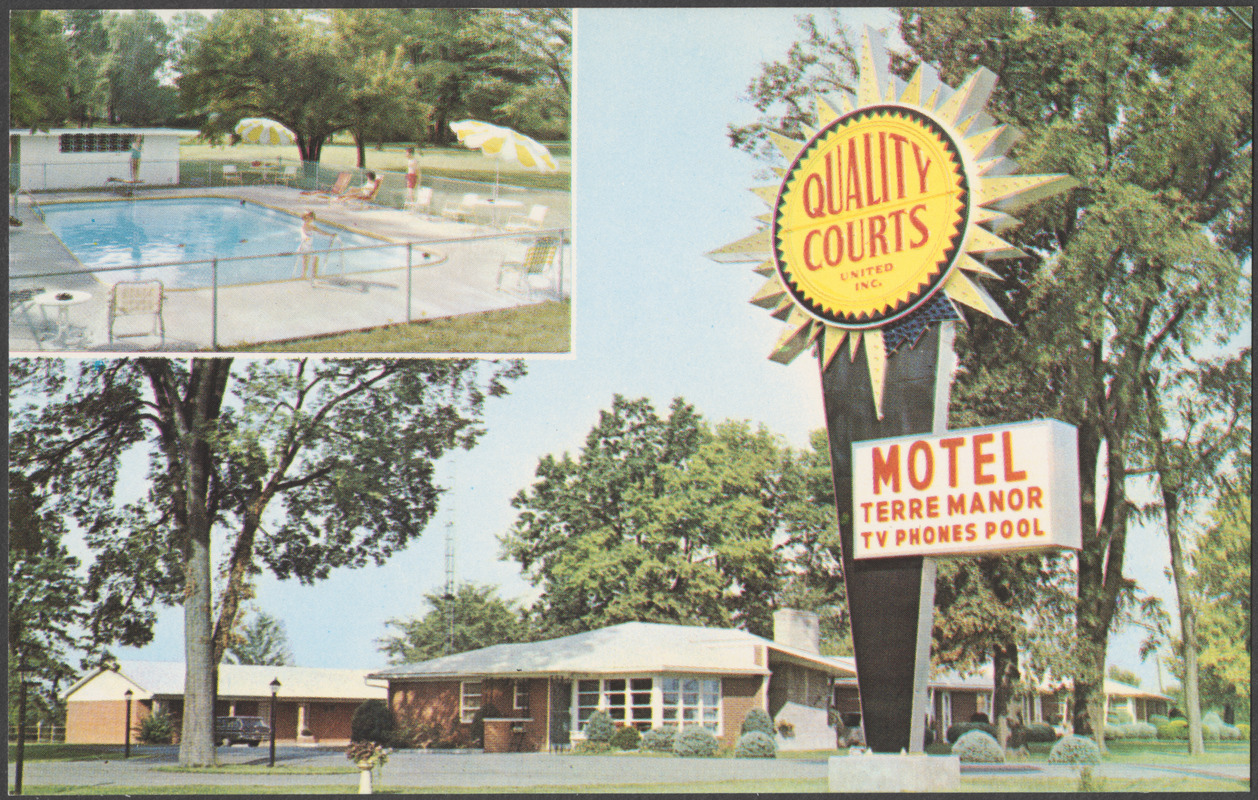 Quality Courts Motel, Terre Manor, Terre Haute, Indiana 47802 Digital