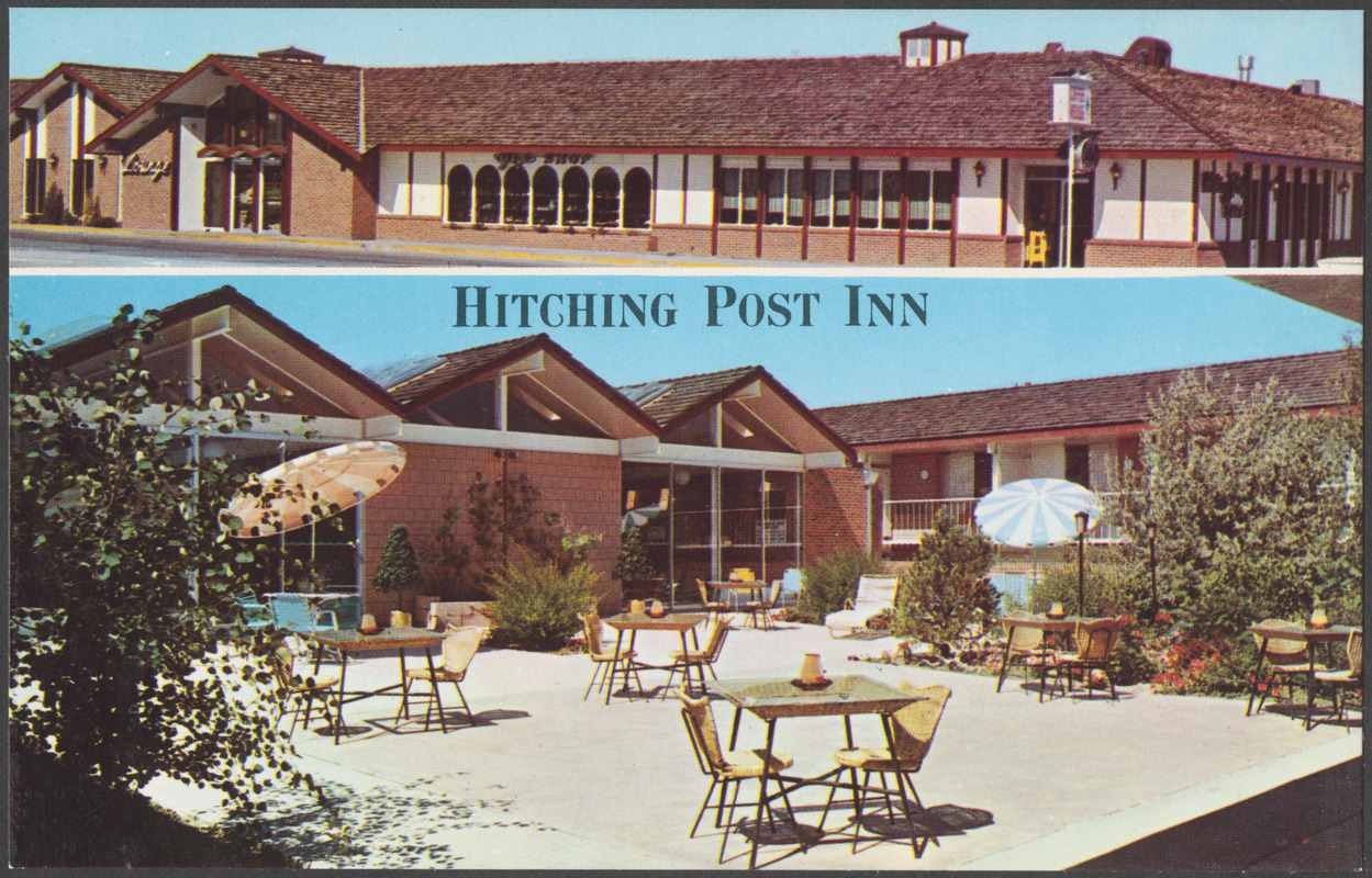 Hitching Post Inn, motor hotel and restaurant, 1600 West Lincolnway