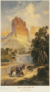 Cliffs of the Upper Colorado River, Wyoming Territory