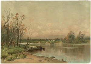 Late autumn, Saco River
