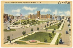 Chelsea Park Boulevard and High School, Atlantic City, N. J.