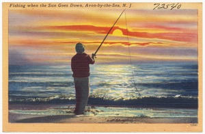 Fishing when the sun goes down, Avon-by-the-Sea, N. J.
