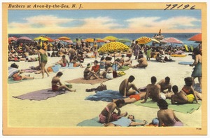 Bathers at Avon-by-the-Sea, N. J.