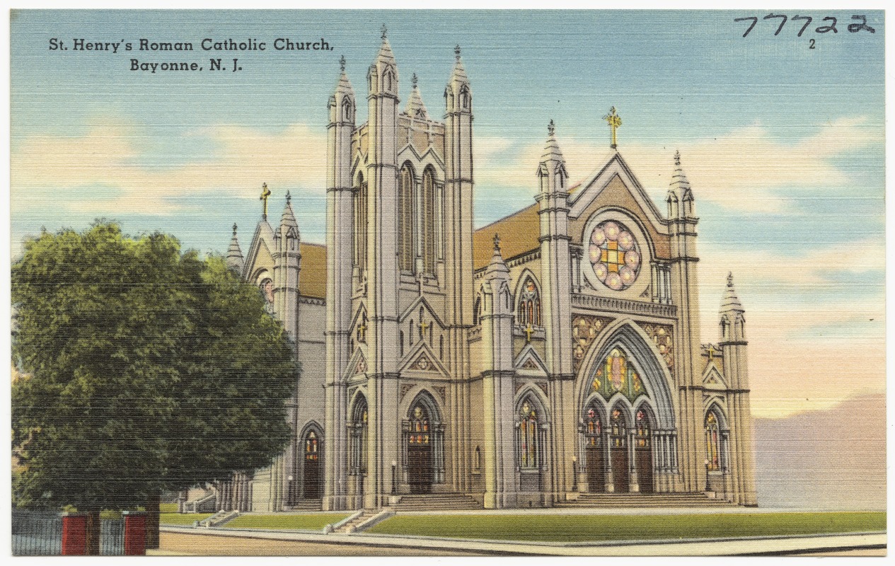 St. Henry's Roman Catholic Church, Bayonne, N. J. Digital Commonwealth