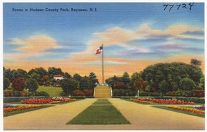 Scene in Hudson County Park, Bayonne, N. J.