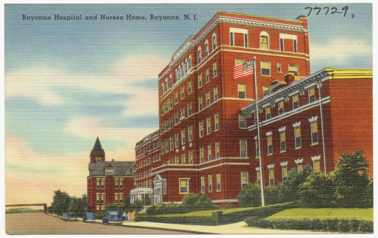 Bayonne Hospital and Nurses Home, Bayonne, N. J. - Digital Commonwealth