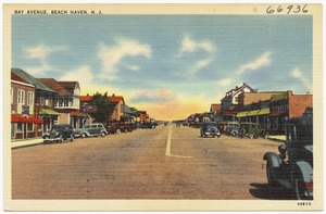 Bay Avenue, Beach Haven, N. J.