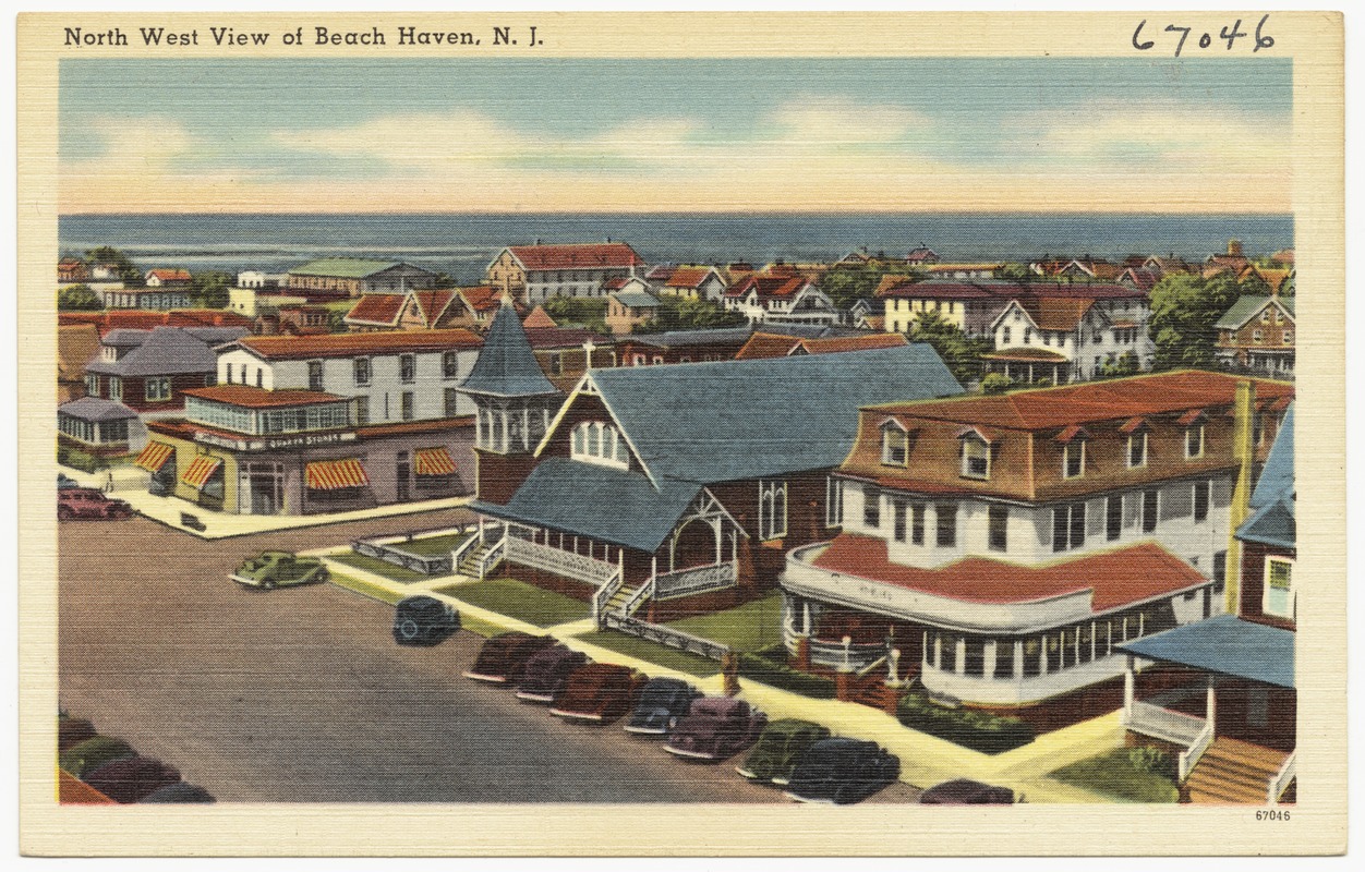 North west view of Beach Haven, N. J.