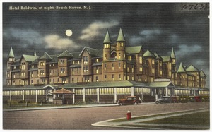 Hotel Baldwin, at night, Beach Haven, N. J.
