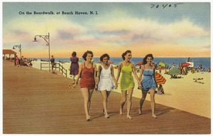 On the boardwalk, at Beach Haven, N. J.