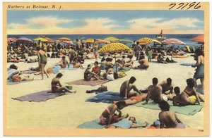 Bathers at Belmar, N. J.