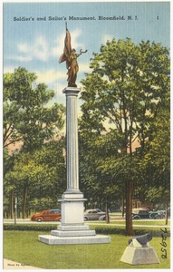 Soldier's and Sailor's monument, Bloomfield, N. J.