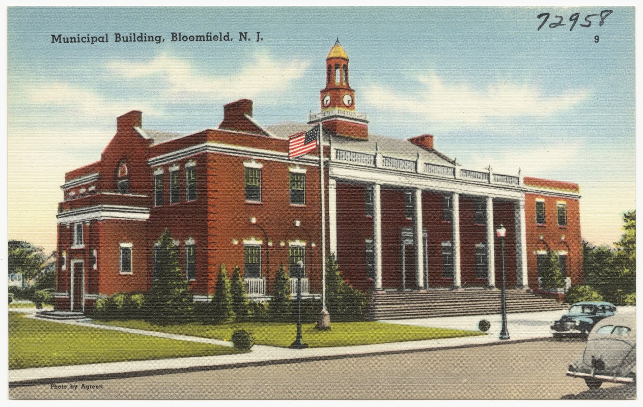 Municipal building, Bloomfield, N. J.