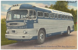 Raritan Valley Bus Service, deluxe buses chartered for any occasion