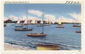 Sailing at Brant Beach, N. J.