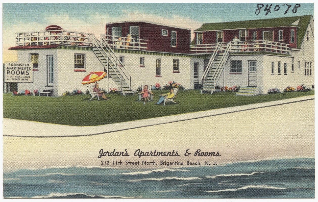 Jordan's Apartments & Rooms, 212 11th Street North, Brigantine Beach, N