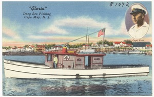 "Gloria", deep sea fishing, Cape May, N. J.