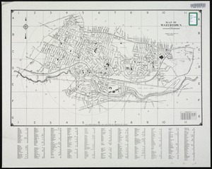 Map of Watertown