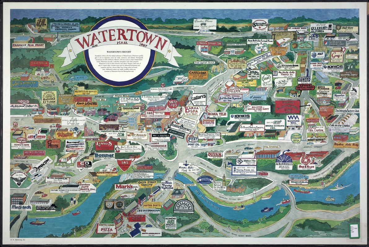 Watertown Mass., 1630-1987