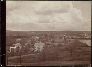 Wachusett Department, Nashua Reservoir site, view of Oakdale (compare with No. 7304), Oakdale, West Boylston, Mass., Apr.-May 1897