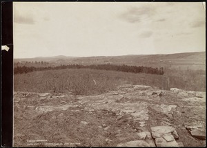 Wachusett Department, Nashua Reservoir site, from Pine Hill looking toward West Boylston, West Boylston, Mass., Apr.-May 1897