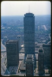 View of 101 Huntington and the Prudential tower